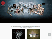 Tablet Screenshot of mightyboxgames.com